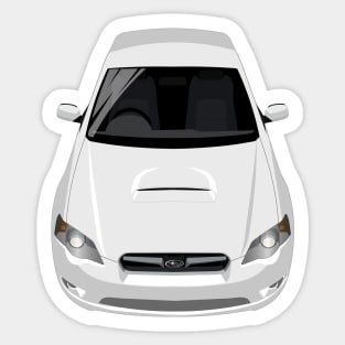 Legacy B4 GT 4th gen 2003-2005 - White Sticker